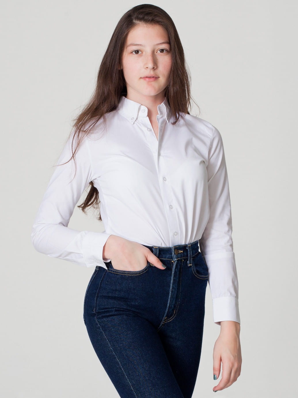 Style A Basic White Shirt