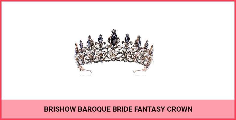 Brishow Baroque Bride Fantasy Crown