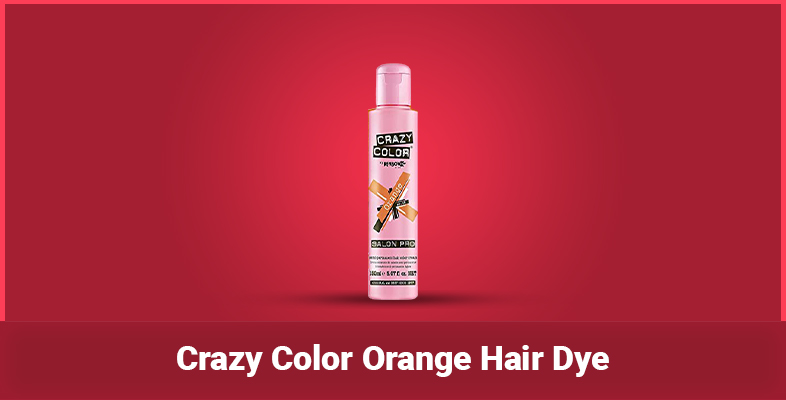 Crazy Color Orange Hair Dye