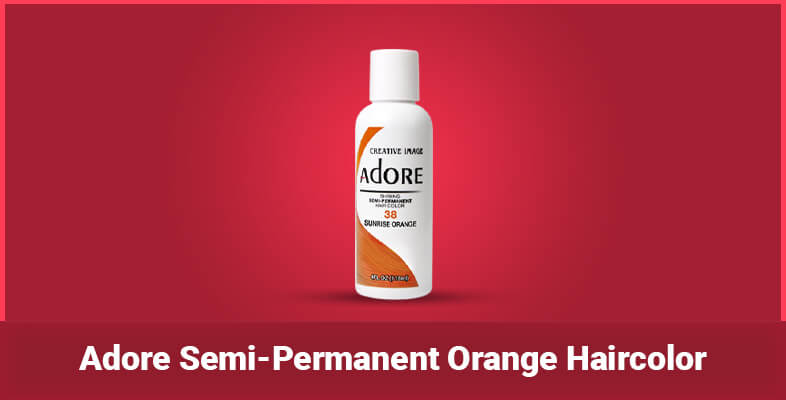 Adore Semi-Permanent Orange Haircolor