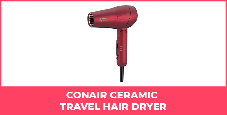 Conair Ceramic Travel Hair Dryer