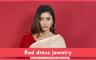 Red dress jewelry