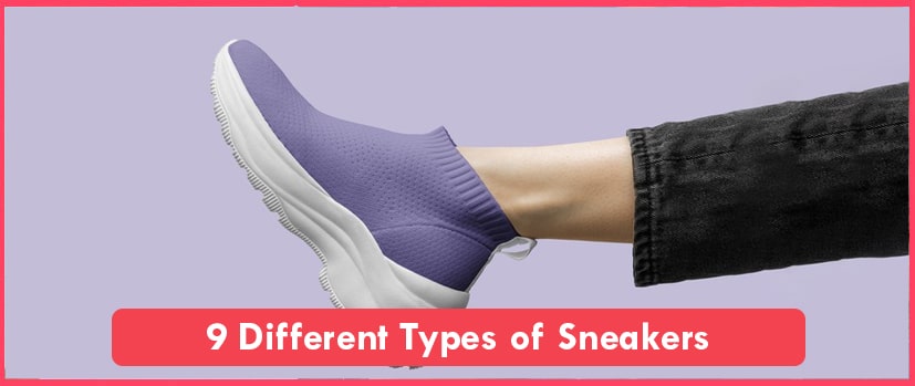 types of sneakers