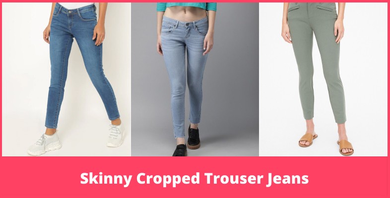 Skinny Cropped Trouser Jeans