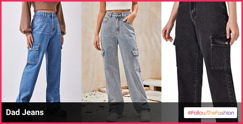 Women’s High Waisted Dad Jeans