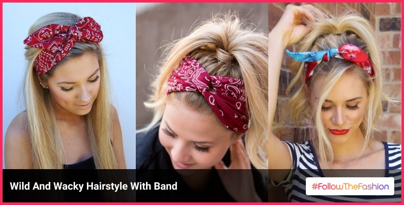 Wild And Wacky Hairstyle With Band