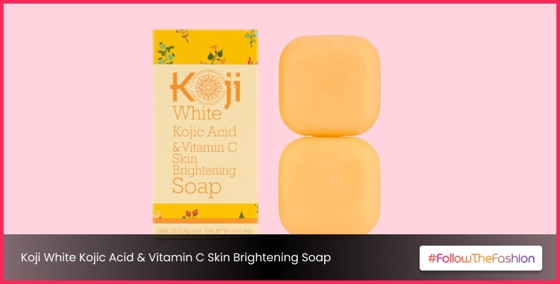 Koji White Kojic Acid & Vitamin C Skin Brightening Soap