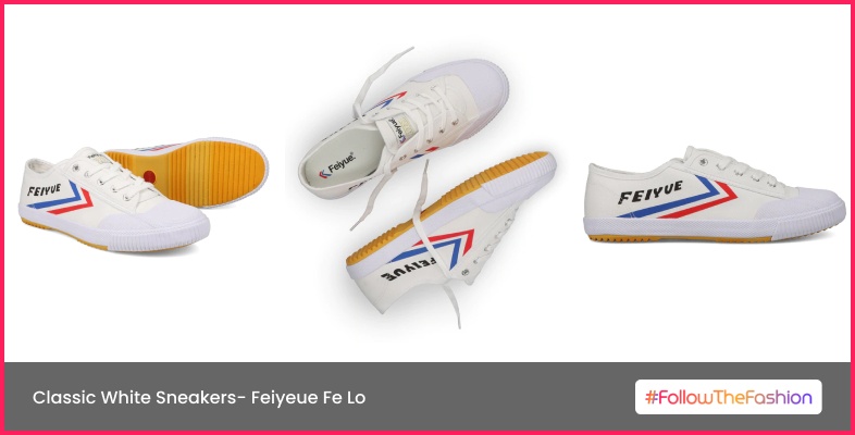 Classic White Sneakers- Feiyeue Fe Lo
