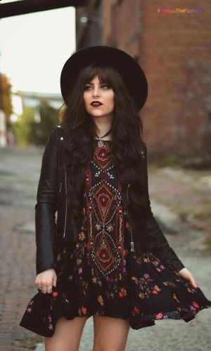 The Edgy chic Bohemian