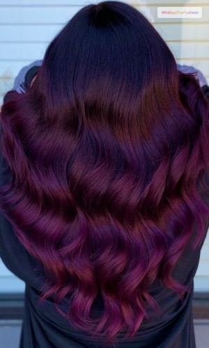 plum hair color