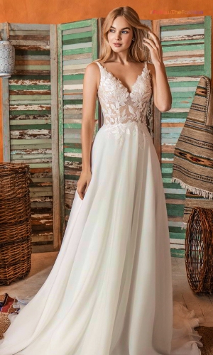 A-Line Tulle Wedding Dress 2