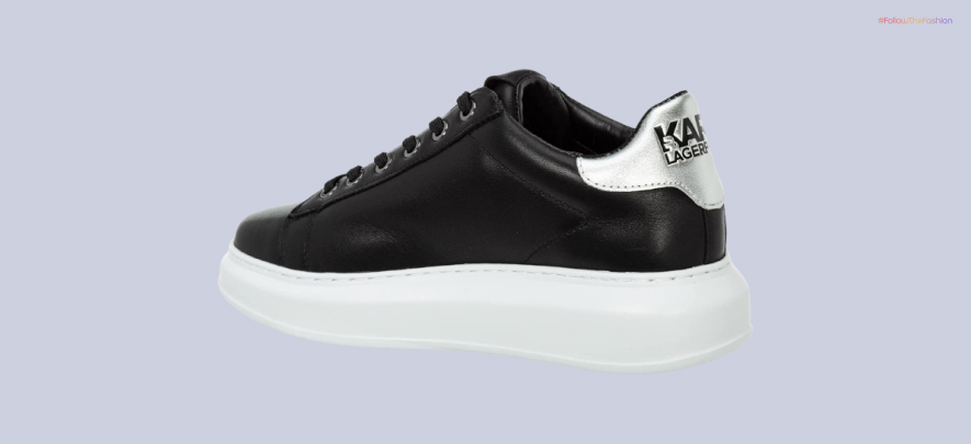 Karl Lagerfeld Kapri Ikonik Leather Sneakers