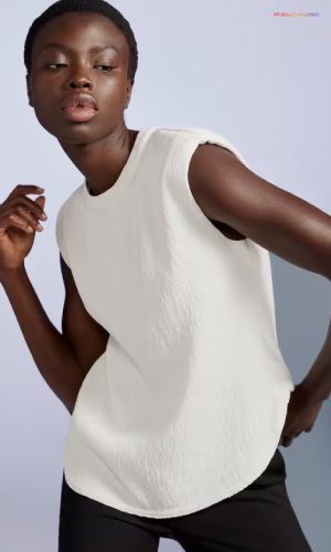 A White Shell Top  