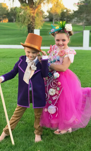 DIY Willy Wonka Costume For Kids